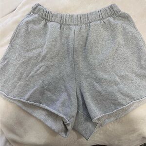 Women's Gray Sweat Shorts
